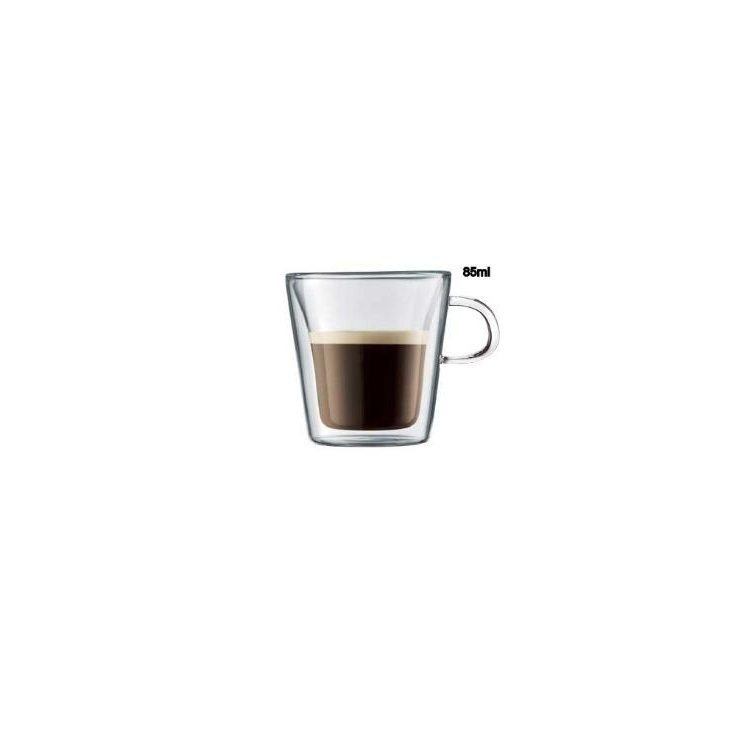 Double Wall Cups 80ml Tower Shape Fine Coffee Company Double Wall Cups 80ml