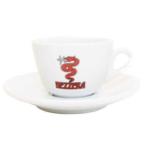 Bezzera Large Cappuccino Cup - "Vintage Series" - 260ml with Saucer