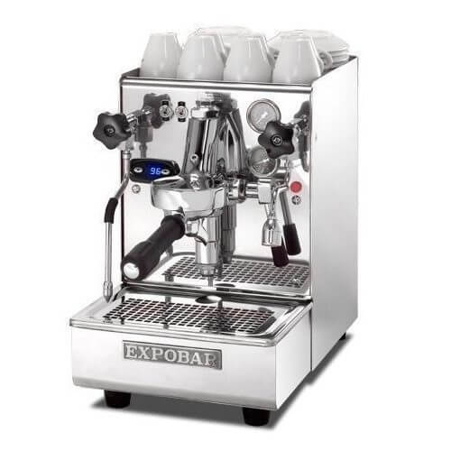 Expobar Brewtus Espresso Machine - Double Boiler Rotary Pump  (Plumb in or connect to external water tank)