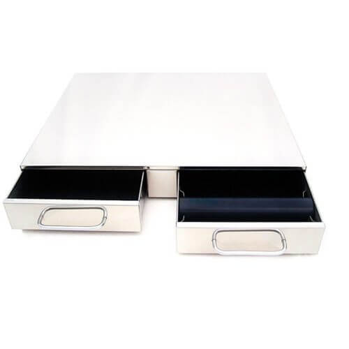 Bezzera Knock box - Stainless Steel Drawer for Coffee Machine With Small Grinder