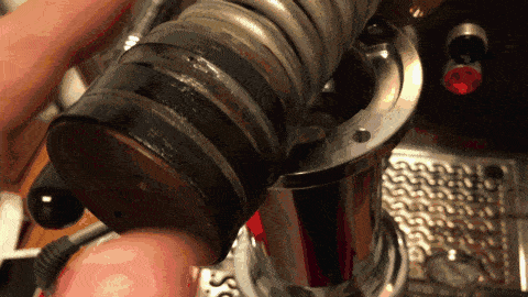 Lubricating Bezzera Strega's Piston 14 Applying lubricant evenly Bezzera Strega