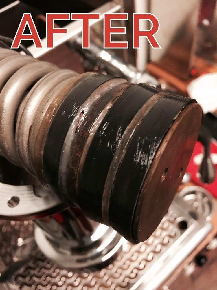 Lubricating Bezzera Strega's Piston 13 Bezzera Piston After
