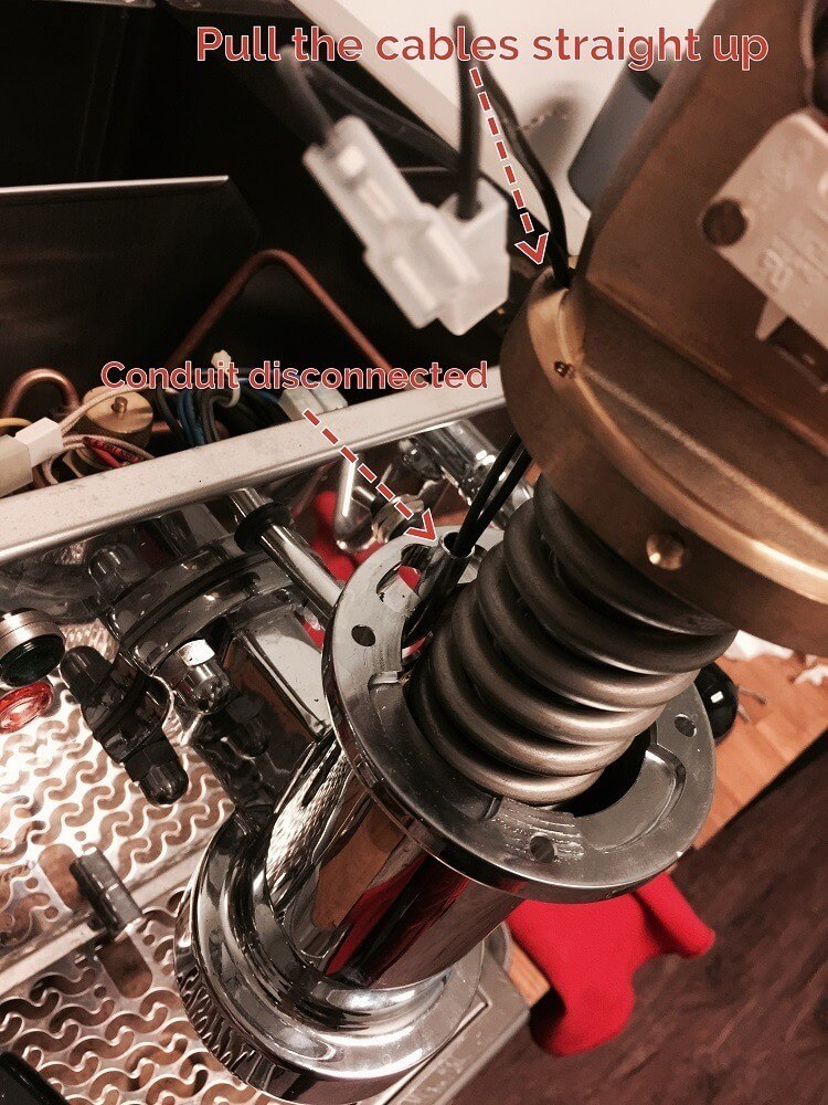 Lubricating Bezzera Strega's Piston 11 Conduit disconnected