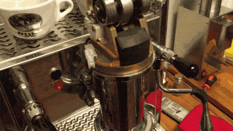 Lubricating Bezzera Strega's Piston 9 Push Piston Bezzera Strega