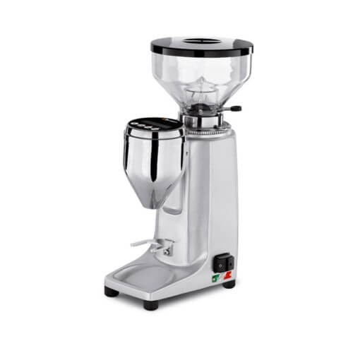 Quamar Q50E Grinder Metallic Silver Grey, 54MM