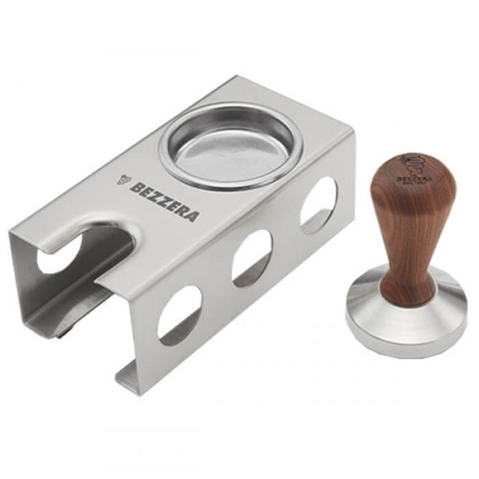 Bezzera Tamper 58mm with wooden handle