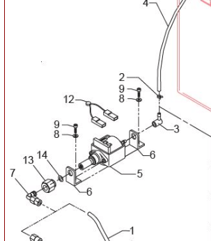 Bezzera spare part  - Vibration pump