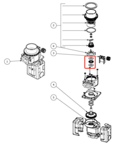 Bezzera 3 way solenoid 7702412