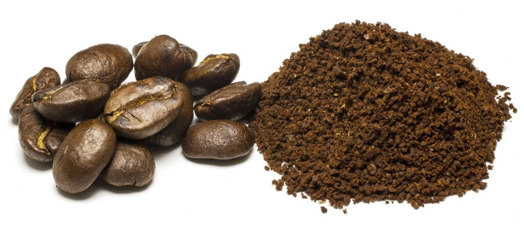 Coffee beans or powder for coffee machines