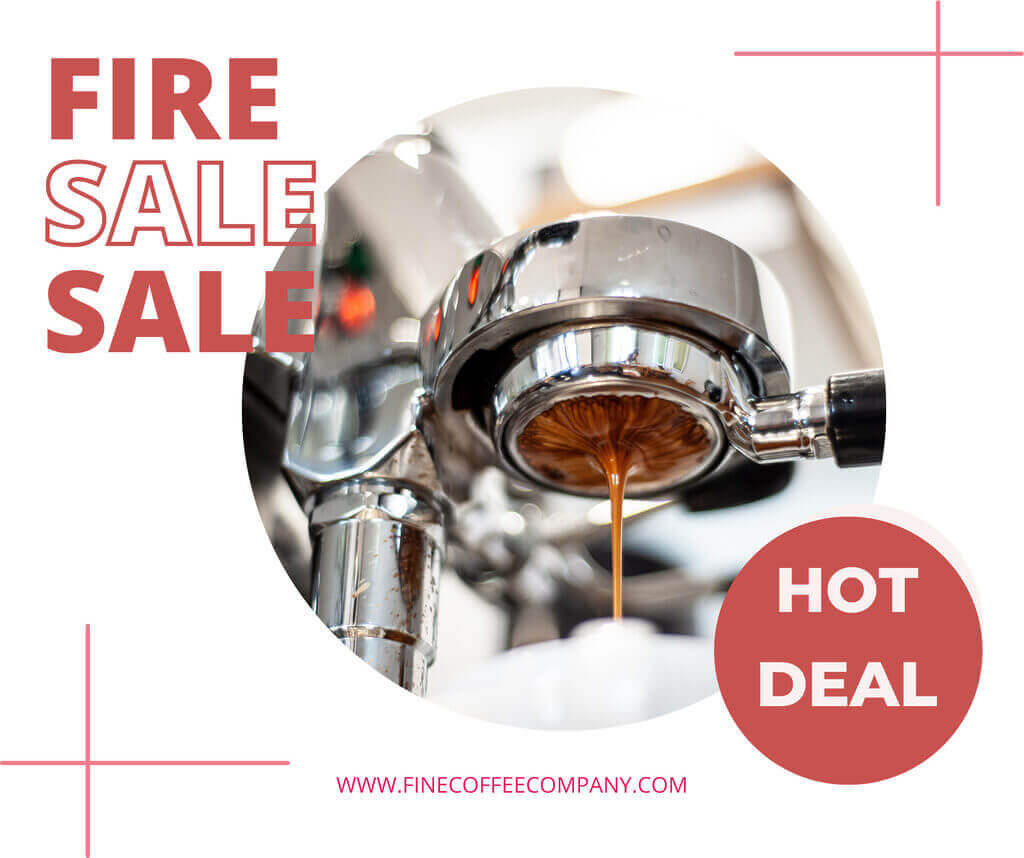Singapore Coffee Machine Fire Sale