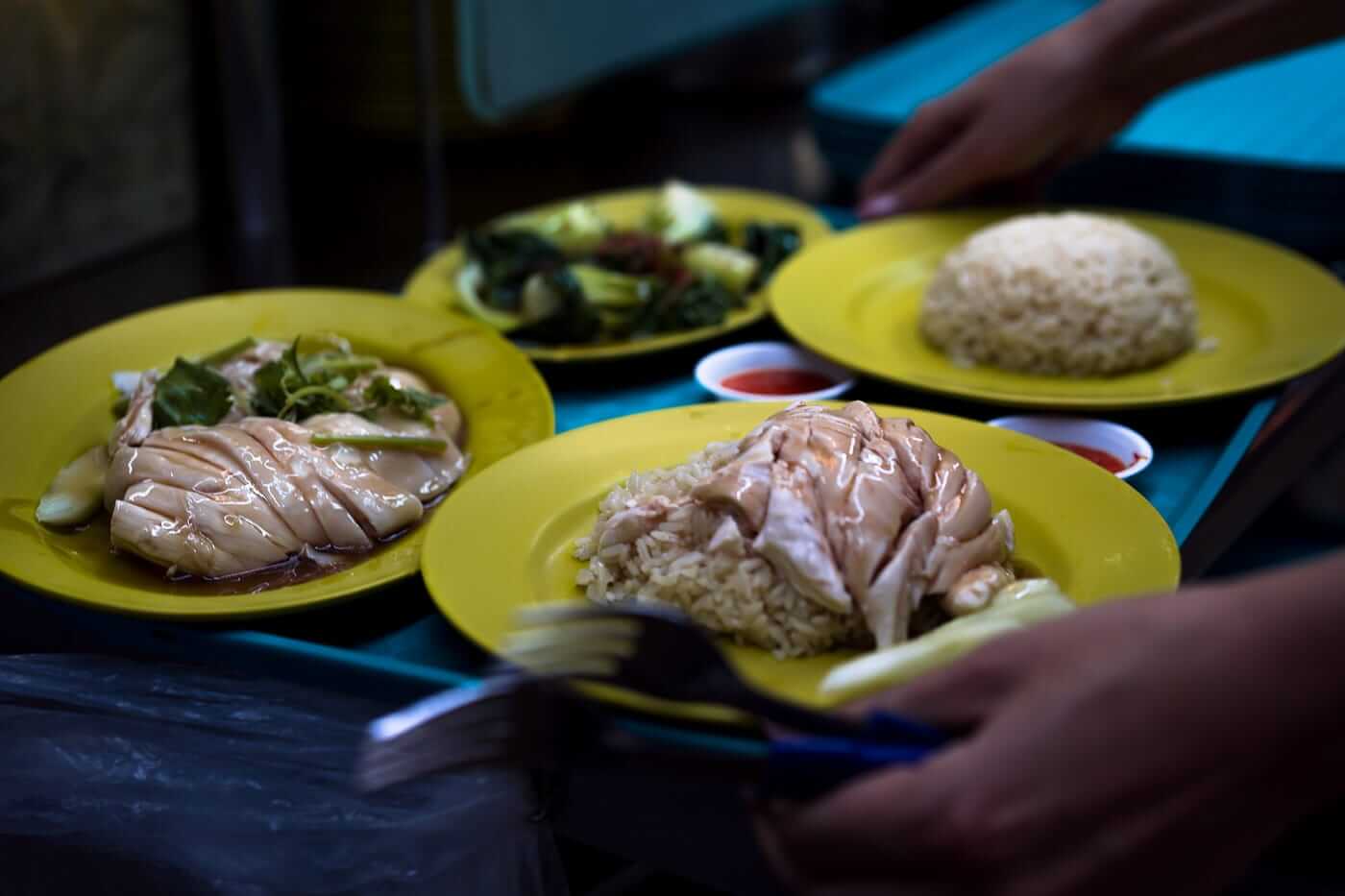 Chicken rice Singapore