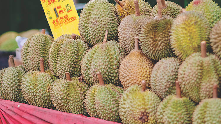 Durians in Singapore